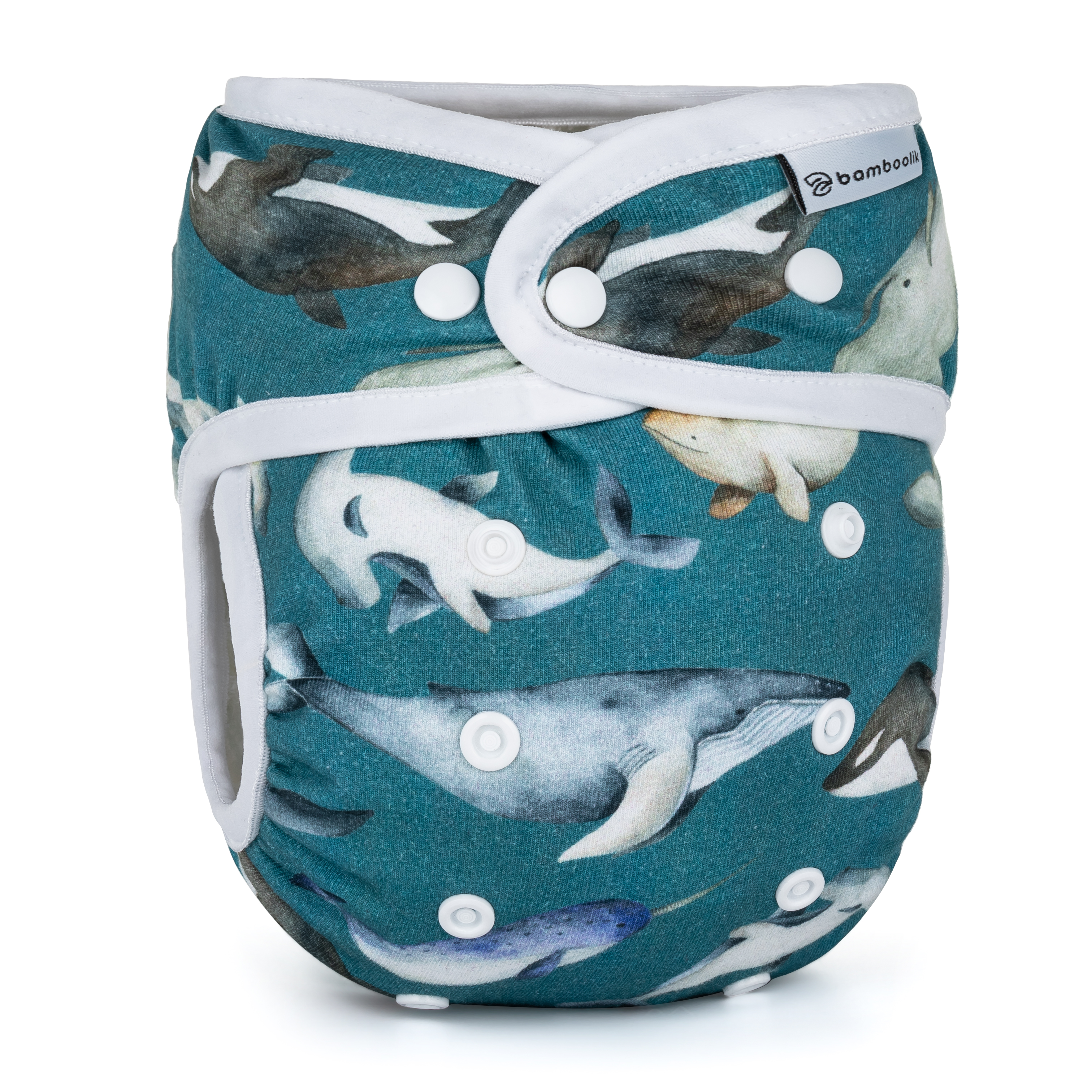 Absorbent layer of cloth diapers. Very absorbent fitted nappies. To be worn with waterproof nappy covers over I Bamboolik